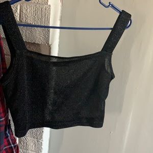 Mesh crop top